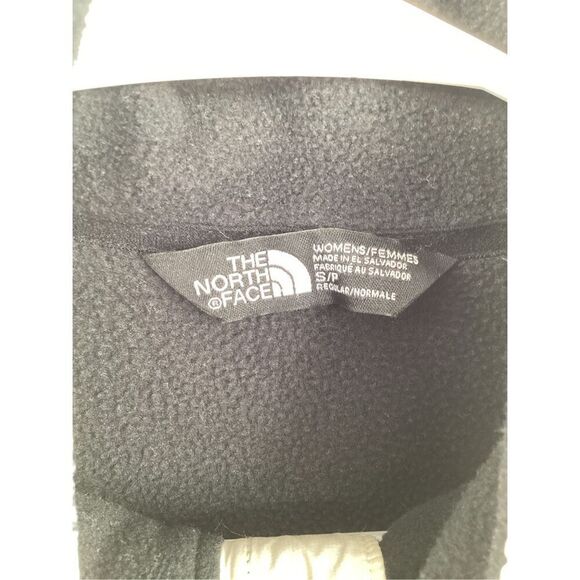 EUC Ladies The North Face 1/2 Zip Fleece Pullover with Pine cones -Small - Picture 3 of 8